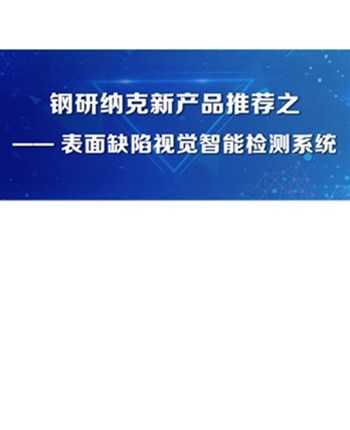 钢研纳克新产品推荐之 —— 表面缺陷视觉智能检测系统